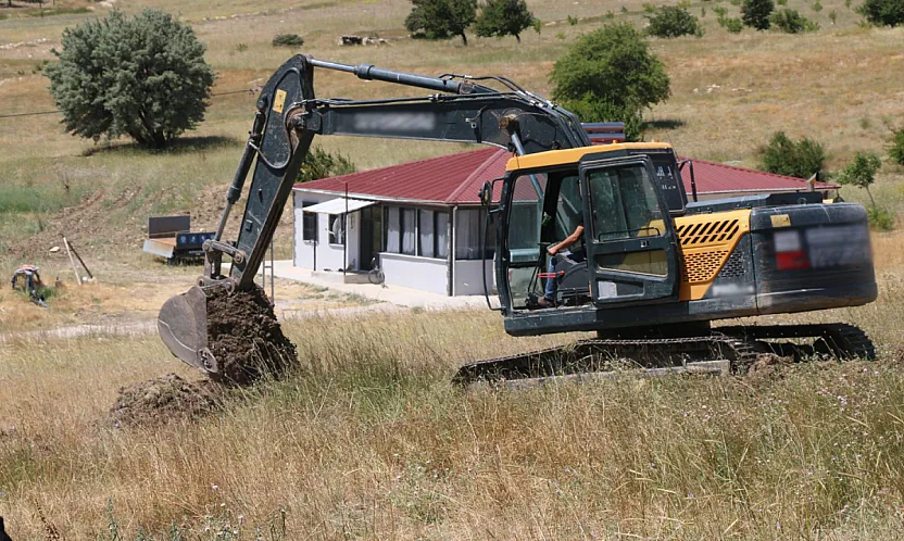 Malatya Hekimhan'da Taziye Evinin Temeli Atıldı!