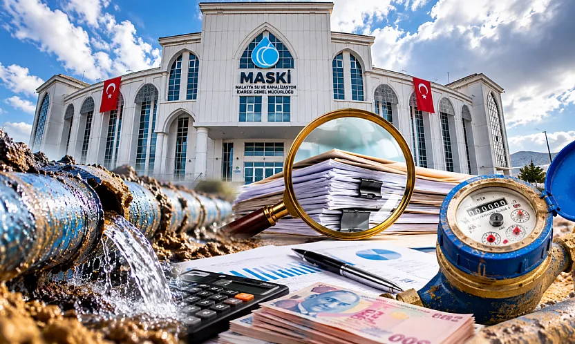 Malatya MASKİ'nin Denetim Raporunda Çarpıcı Bulgular!