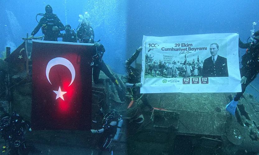 Malatya'nın Dalgıç Ekibinden 29 Ekim Mesajı!