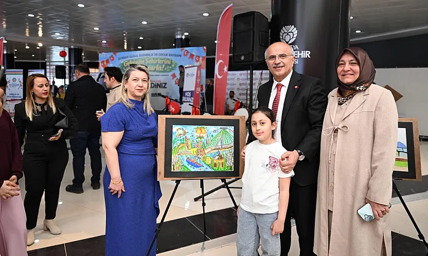 Malatya'nın Mimarı Çocuklar Oldu! Sıfır Atık Şehirler Resimlerle Canlandı