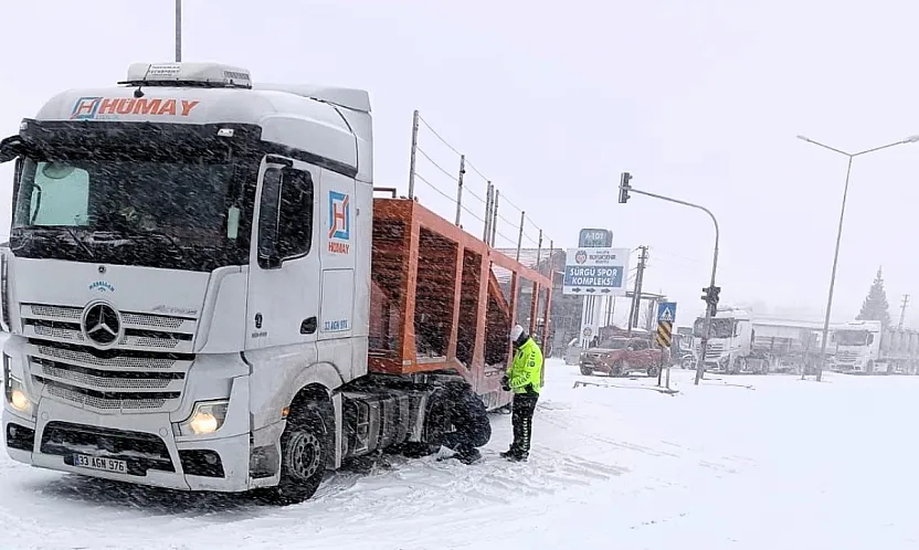 Malatya'da O Yolda Trafiğe Kapatıldı!