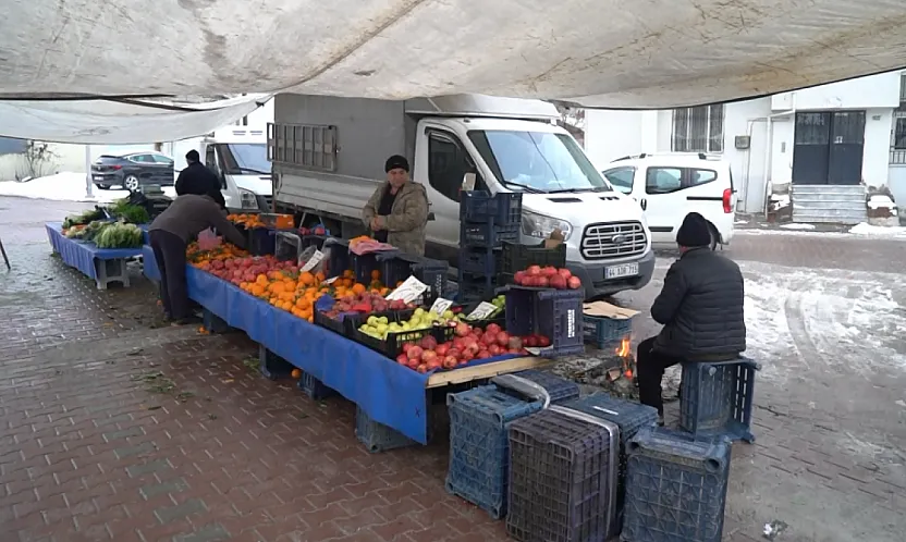 Malatya Pazarlarında Kışın Zor Günleri!