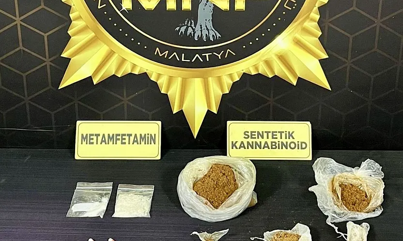 Malatya Polisi Zehir Tacirlerine Geçit Vermedi! Uyuşturucu Operasyonunda 3 Tutuklama