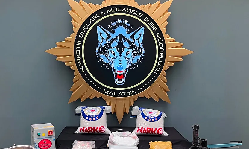 Malatya Polisinden Darbe! Gizli İmalathanede Ele Geçirilen Madde Şok Etti!