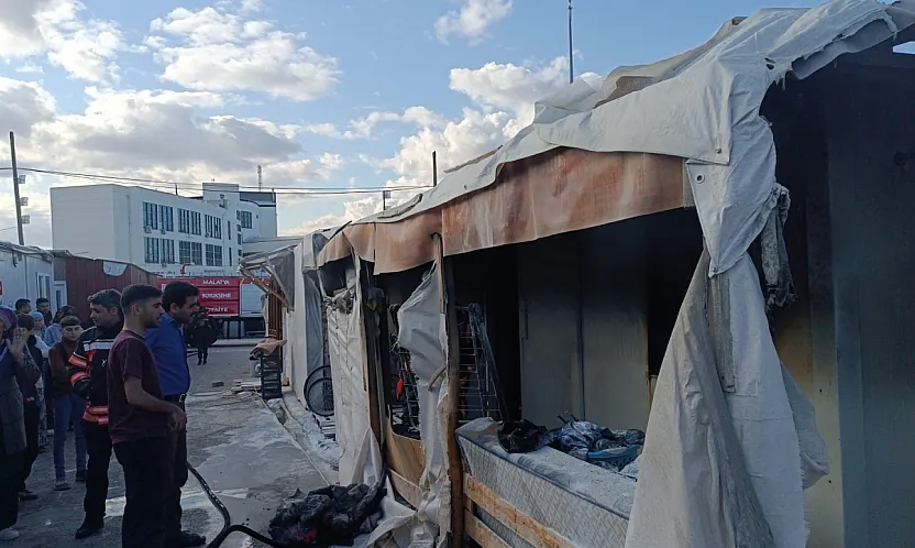 Malatya Teknokent'te Alevler Paniğe Yol Açtı, İtfaiye Müdahale Etti