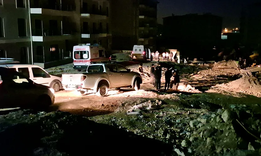 Malatya TOKİ Şantiyesinde Feci İş Kazası