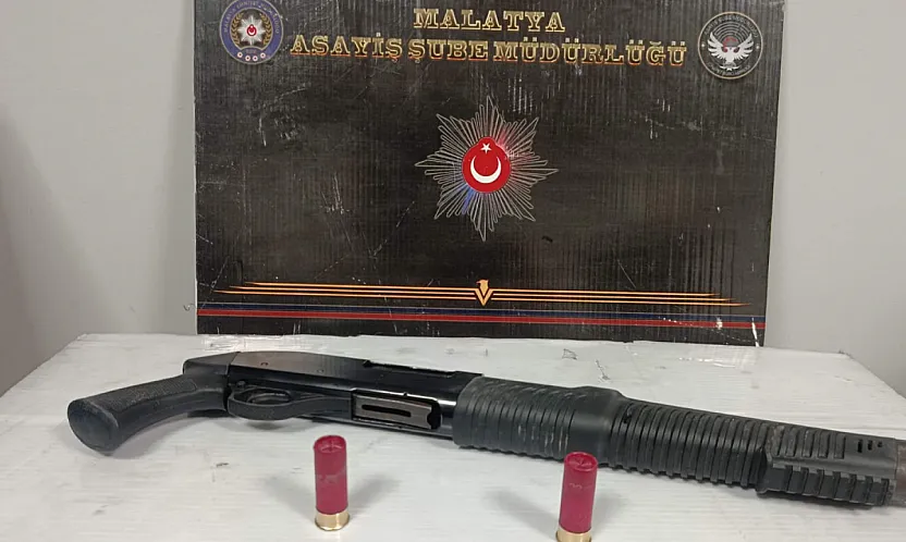Malatya Yeşilyurt'ta Silahlı Kavga Şüphelisi Ruhsatsız Tüfekle Yakalandı!