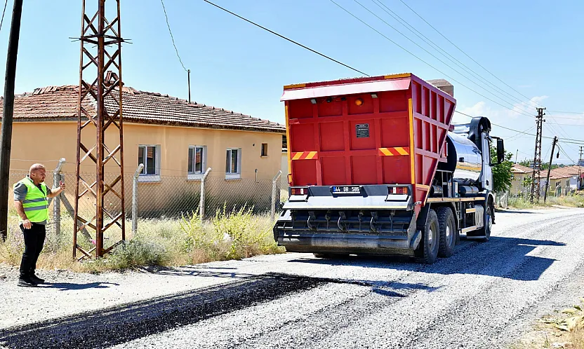 Malatya Yeşilyurt'ta Yol Mesaisi!