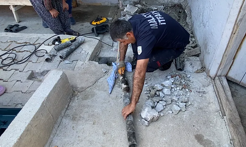 Malatya Yeşilyurt'ta Yürekleri Isıtan Kurtarma Operasyonu!
