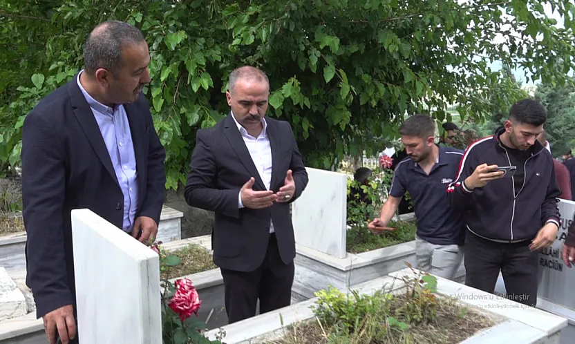 MHP Malatya'da Yeni Dönem Şehitlikte Başladı!