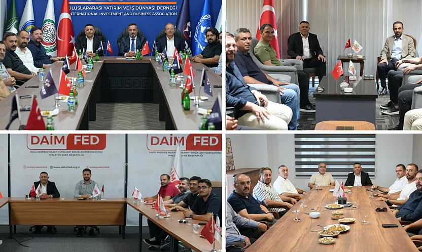 MTSO'dan STK'lara Ziyaret! Malatya'nın Ekonomik Geleceği Masaya Yatırıldı