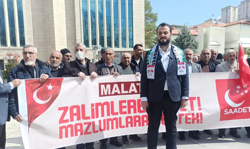 Saadet Partisi Malatya'dan Sert Tepki: Kınama Yetmez, Caydırıcı Güç Şart!