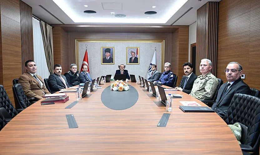 Vali Yavuz Başkanlığında Kritik Asayiş Başlıkları Değerlendirildi