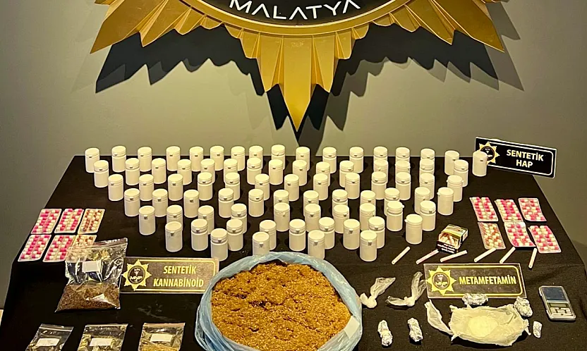Zehir Tacirlerine Operasyon! Malatya'da 11 Kişi Kıskıvrak Yakalandı